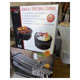 Cooler/BBQ Grill Combo and Grill
