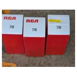 (3) RCA 710 Tubes