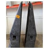 (2) Composite Car Ramps