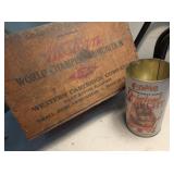 Western Ammo Box and  Can