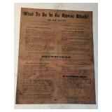 Atomic Attack 1952 Poster