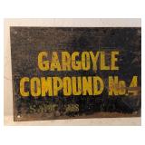 Gargoyle Compound Sign