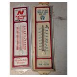 (2) Granite City Thermometer National Steel