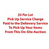 SHIPPING (On-Site Auction Additional Fees Apply)