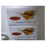 (2) Soup and Salad Serving Sets