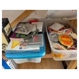 Small Tote of Pins, Patches, Block Replacement