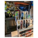 Spinner Bait Worns In Tackle Box
