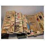 (50+) Crank Bait Lures Tackle Box Included