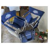 (2) Busch Racing Outdoor Chairs, Stadium Seat