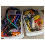(2) Small Totes Misc Key Chains