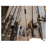 (10+) Rod and Reels Fishing Poles