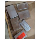 (6) Zippo Lighters