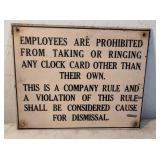 Employee Sign and Labor Rates