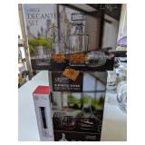 Electric Wine Opener, (2) 5 Piece Decanter Set
