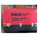 RCA Receiving Tubes Carrying Case