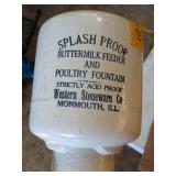 Monmouth Western Stone Ware Poultry Fountain