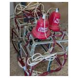 (3) Lighted Presents and Bells