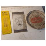 Emerson Electric Sign,Thermometer, Beer Tray