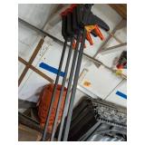 (4) Rachtet Clamps 19 Inch