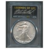 2021 T-2 ASE Eagle Legends Of Life PCGS MS 70
