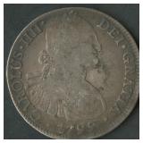 1799 Mexico 8 Reales .903 Silver 26.7 grams