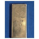 16.075 Argor S.A. Chiasso Silver .999 Bar RARE
