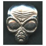 Monarch .999 Silver Skull 2 ozt