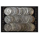 Roll of Mixed Standing Liberty Quarters