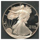 1992-S ASE Silver Eagle Proof