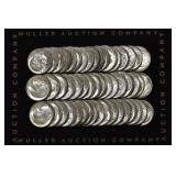 Roll of Mixed Silver Roosevelt Dimes AU/BU
