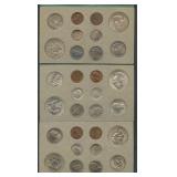 1954 P, D & S Mint Sets - 30 Total Coins