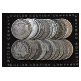 Roll of Mixed Liberty Head Barber Half Dollars