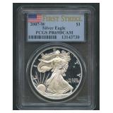 2007-W ASE Silver Eagle PCGS PR69 DCAM
