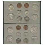 1958 P & D Mint Sets - 20 Total Coins