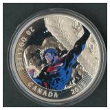 2015 Canada $20 Superman .999 Silver Coin 1 ozt