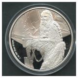 2017 Niue $2 Star Wars .999 Silver Coin 1 ozt
