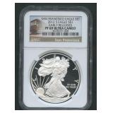 2012-S ASE Silver Eagle NGC PF 69 Ultra Cameo