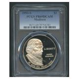 1993-S James Madison $1 PCGS PR69 DCAM
