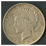 1926-D Peace Silver Dollar