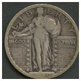 1920-D Standing Liberty Quarter