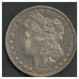 1891-O Morgan Silver Dollar