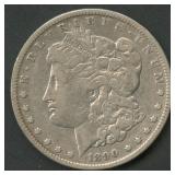 1890-CC Morgan Silver Dollar