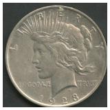 1923-D Peace Silver Dollar