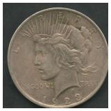 1923 Peace Silver Dollar