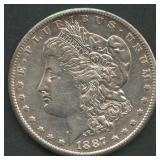1887-S Morgan Silver Dollar
