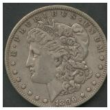 1896-O Morgan Silver Dollar