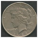 1924-S Peace Silver Dollar