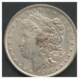 1897 Morgan Silver Dollar