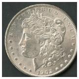 1902-O Morgan Silver Dollar