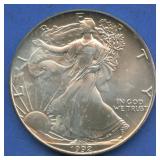 1992 ASE Silver Eagle 1 ozt